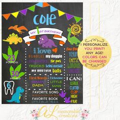 a chalkboard poster with the words cole and other things to do in front of it