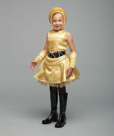 Star Wars C-3PO Costume For Girls - When there are questions of intergalactic protocol, everyone looks to C-3PO for guidance. Girls Halloween Costumes, Boba Fett Mandalorian, Costume For Girls, Character Role, Chasing Fireflies, Costume For Kids, Star Wars Love