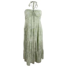 New With Original Tags Style: Maxi, Size Type: Regular, ,, Casual, Sleeveless, 100% Polyester, Machine Wash, Inseam: Asymmetrical Maxi Dress, Maxi Shift Dress, Army Green Color, Chain Dress, Women Halter, Flowy Maxi Dress, Maxi Dress Cocktail, Maxi Dress Navy, Floral Print Maxi Dress