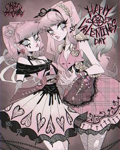 Pastel Goth Art, Swag Art, Goth Art, Monster High Dolls