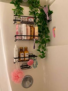 a bath tub filled with lots of different items