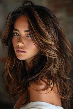 31 Best Brunette Summer Hair Color Ideas To Try Brunette Summer Hair Color, Brunette Summer Hair, Summer Hair Color Ideas, Rambut Brunette, Hot Hair Colors, Brunette Balayage Hair, Balayage Brunette, Summer Hair Color, Hair Color Balayage