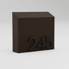 a black box with the number twenty forty five on it's side and the number twenty