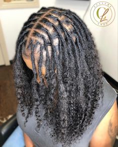 Curly End Locs, Two Strand Twist Starter Locs, Lock Hairstyles, Marley Locs, Locs Extensions, Pretty Locs, Dreadlocks Hair Care, Short Locs, Cute Dreads