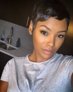 Relaxed Hairstyles, Hairstyles Black Hair, Short Hair Images, Fall Hairstyles, Cut Life, Short Hair Black