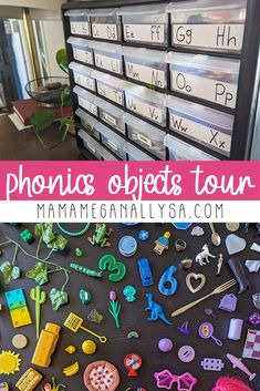 the phonicic objects tour is an easy and fun way to learn phonicics