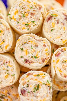 milk Pinwheels Chicken, Precooked Bacon, Make With Rotisserie Chicken, Chicken Pinwheels, Cheese Cheddar, Bacon Sandwich, Brunch Buffet, Bacon Ranch