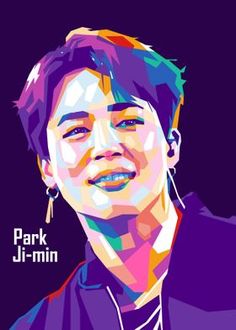 an image of park ji - min in the style of pop art by artist unknown