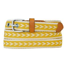 Refresh your accessories collection with this women's woven belt from Eddie Bauer. How do you accessorize? Check out our ACCESSORIES GUIDE for essential tips to elevate your style with must-have accessories.PRODUCT FEATURES Durable reinforced grommet holes Harness buckleFABRIC & CARE Polyester Spot clean Imported Size: L. Color: Dark Marigold. Gender: female. Age Group: adult. Casual Embroidered Belt For Spring, Adjustable Casual Belts For Spring, Casual Woven Belts For Spring, Casual Spring Fabric Belt, Casual Fabric Belt For Beach, Adjustable Woven Belt For Summer, Accessories Guide, Man Weave, Woman Weaving