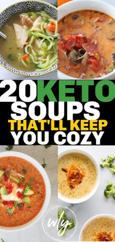 20 keto soups that'll keep you cozy