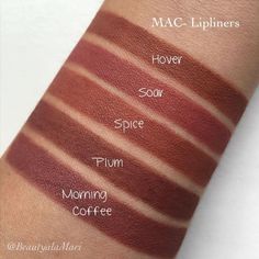 Pelo Color Vino, Mac Lip Liner, Lip Pencil Colors, Mac Lipstick Shades, Mac Lip Pencil, Pencil Tutorial, Mac Lip, Mac Lipsticks, Mac Lips