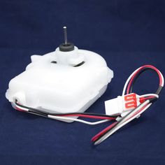 an electronic device with wires attached to it