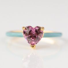 Funky Gold Rings, Artsy Engagement Rings, Lilac Stone, 2023 Wishlist, Constellation Ring, Funky Rings, Mother Daughter Jewelry, Purple Resin, Unique Fashion Jewelry