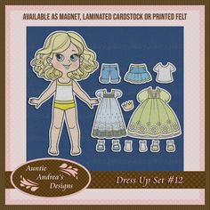 the paper doll is made to look like a girl