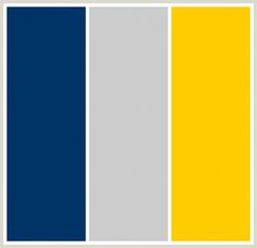 the color scheme is yellow, blue, and gray with some white in it's center