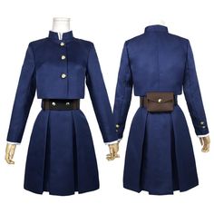 Anime Jujutsu Kaisen Kugisaki Nobara Cosplay Costume Top Skirt Coat Full Set - Harajuku Kawaii Fashion Anime Clothes Fashion Store - SpreePicky Nobara Cosplay, Jujutsu Kaisen Kugisaki Nobara, Jujutsu Kaisen Kugisaki, Itadori Nobara, Skirt Coat, Kugisaki Nobara, Kawaii Wigs, Cosplay Contacts, Nobara Kugisaki