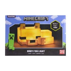 an image of a toy that is in the packaging for minecrafts light up toys