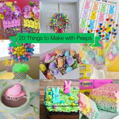 there are many different things to make with peeps