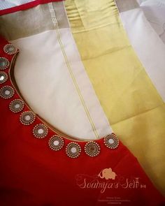 Whatsapp on 9496803123 to customise handwork and cutwork Simple Mirror Work, Simple Mirror, Kerala Saree Blouse Designs, Mirror Work Blouse Design, Mirror Work Blouse, Best Blouse Designs