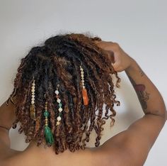 Loc Jewelry, Loc Journey, Coily Hair, Dreadlock Hairstyles, Hair Crush