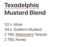 the texas blend has been named after it's owner