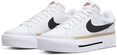 Nike Womens Court Legacy Lift Shoes | Holiday 2023 at DICK'S Nike Court Legacy Lift, Court Legacy Lift, Nike Court Legacy, Training Sneakers, Orange Fashion, Nike Cortez Sneaker, White Nikes, Nike Sportswear, Women's Shoes