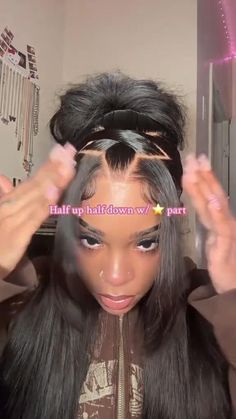 Diy Hair Wig, Quick Natural Hair Styles, Protective Hairstyles Braids, Frontal Hairstyles, Hairdos For Curly Hair, Pretty Braided Hairstyles, Pretty Hair Color, Natural Hair Styles Easy