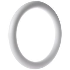 a white ring on a white background