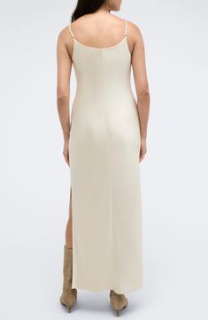 This classic slipdress is updated with a drapey cowl neck for understated elegance. 43 1/2" length Cowl neck Spaghetti straps Lined 100% polyester Dry clean Imported Understated Elegance, Kenneth Cole, Cowl Neck, Spaghetti Strap, Spaghetti, Dry Clean, Nordstrom, Size Small, White