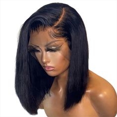 Women Short Bob Human Hair Lace wigs 13x1 T Part pre plucked Brazilian Hair wig Ombre Short Bob, Kort Bob, Short Human Hair Wigs, Lace Front Human Hair Wigs, Lace Front Human Hair, Short Bob Wigs, Lace Closure Wig, Frontal Wig, Bob Wig