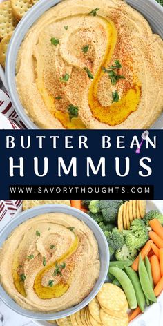 the hummus is an easy and healthy appetizer that's ready in under 30 minutes