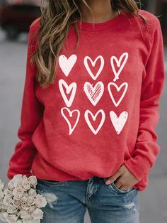 Cute Shirt Designs, Heart Sweatshirt, Valentine T Shirts, Vinyl Shirts, Heart Shirt, Diy Shirt, Holiday Shirts