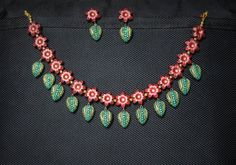 Traditional Handmade Flower Necklace, Traditional Multicolor Flower Necklace, Traditional Flower Necklace As Gift, Traditional Flower Jewelry For Jewelry Making, Traditional Flower Necklaces For Gifts, Multicolor Flower-shaped Jewelry For Gift, Multicolor Flower-shaped Jewelry Gift, Traditional Beaded Flower Necklace As Gift, Traditional Flower-shaped Jewelry Making Supplies