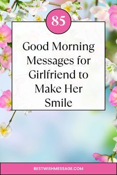 Elevate her mornings from ordinary to extraordinary! 💫 Browse through our curated selection of good morning messages crafted exclusively for girlfriends, guaranteed to fill her day with warmth and affection! #MorningMagic #LoveLanguage #HappyGirlfriend 😍 Good Morning Messages For Girlfriend, Cute Good Morning Messages, Messages For Girlfriend, Morning Message For Her, Just Because Of You, Romantic Good Morning Messages, Compliment Cards, Message For Girlfriend, Morning Texts