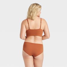 It's a given that your underwear should be comfy, but it doesn't hurt when it's stylish as well — like the Laser Cut Hipster from Auden™. This underwear is made with plenty of spandex so it stretches with you as you move for comfortable wear, and 100% cotton lining just adds to the comfort. The underwear gets a chic look with an on-trend hipster cut that has a low-rise silhouette in the front while still maintaining full coverage in back, and the laser-cut legs create a seamless effect for under Supportive Seamless Shapewear, Loungewear Full Coverage Shapewear, Muffin Top, Bright Designs, Lining Fabric, The Help, Fabric, How To Wear, Clothes