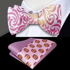 Pink Elegant Multicolor Suit And Tie Accessories For Wedding, Elegant Multicolor Wedding Suit And Tie Accessories, Elegant Multicolor Ties For Wedding, Elegant Multicolor Wedding Ties, Elegant Fitted Multicolor Bow Tie, Multicolor Fitted Suit And Tie Accessories For Wedding, Tan Suit, Tie Matching, Festive Wedding