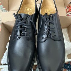 New Never Worn Black Leather Slip-resistant Oxfords, Frye Shoes, Loafer Flats, Flat Shoes Women, Oxford, Loafers, Women Shoes, Women Shopping, Leather