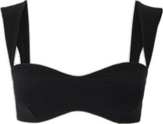 Magda Butrym, Black Stretch, Net A Porter, Bra Sizes, Women Collection, Sweetheart Neckline, Luxury Design, Stretch Fabric, Porter