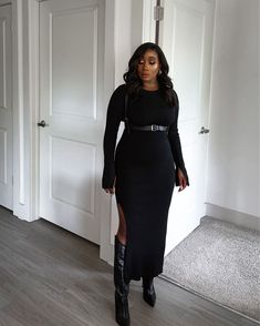 Black Sweater Dress Outfit, Sweater Dress Outfit Winter, Black Maxi Dress Outfit, Long Black Sweater, Maxi Dress Winter, Sweater Dress Outfit, Maxi Dress Outfit, Sweater Maxi Dress