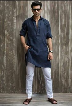 Indian Tops, Kurta Pajama Men, Kurta Men, Mens Kurta Designs, Boys Kurta