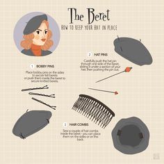 Beehive Illustration, Hair Icon, Peinados Fáciles Para Cabello Corto, Vintage Makeup, Retro Hairstyles, Vintage Hair, Head Band, Hair Tutorials, Hair Stuff