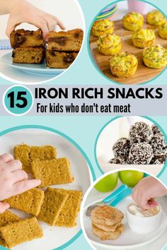 Baby Food Meat Recipes, Picky Eater Recipes Kids, Iron Rich Recipes Dinners, Recipes For Toddlers Picky Eaters, Snacks High In Iron, Minion Food, Iron Foods