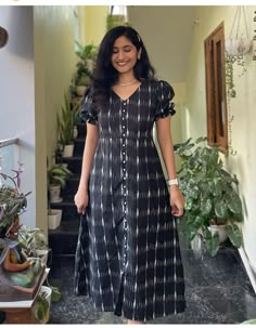 Dress Material Models For Stitching, Latest Cotton Frock Designs For Women, Aline Tops For Women, A Line Frock Designs For Women, Aline Frock Design, Cotton Frocks For Women Knee Length, A Line Kurti Designs Latest Cotton