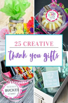 the 25 creative thank you gift ideas are in this roundup and it's easy to make