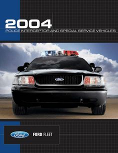 the ford police patrol car is shown in this manual