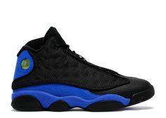 Air Jordan 13 Retro 'Hyper Royal' - Air Jordan - 414571 040 - black/black/white/hyper royal | Flight Club New Sneaker Releases, Retro 13, Jordan 13 Shoes, Jordan Model, Blue Jordans, Flight Club, Air Jordan 13 Retro, Jordan 13 Retro, Jordan 13