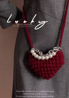 How to crochet a heart bag? Crossbody bag crochet tutorial🎀#crochet #crocheting #crochetpattern #crochetlove #crochetaddict #crochetersofinstagram #handmade #crochetlife #crochetbag #crochetdesign #crochethook #crochetdress Bag Crochet Tutorial, Crochet A Heart, Crossbody Bag Crochet, Detailed Crochet, Diy Earrings Easy, Heart Shaped Bag, Bags Crochet, Crochet Hack, Crochet Heart Pattern