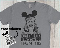 Disney Family Shirt, Disneyland Shirt, Money Shirt, Animal Kingdom Shirts, Disney Shirts For Men, Universal Shirts