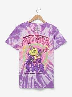 SpongeBob SquarePants Goofy Goober Tie-Dye Women's T-Shirt - BoxLunch Exclusive | BoxLunch Spongebob Shirt Ideas, Spongebob Birthday Shirt, Spongebob Merch, Spongebob Clothes, Spongebob Costume, Silly Shirts, Goofy Shirt, Spongebob Shirt, Goofy Goober