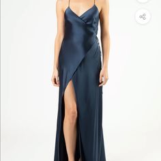 Reposhing This Item I Purchased From @Ejsami. Loved It, But Ready To Rotate For Something New. Questions? Leave A Comment Below! Michelle Mason, Low Neckline, Dresses Backless, Silk Wrap, Silk Satin, Pure Silk, One Shoulder Formal Dress, Open Back, Halter Dress